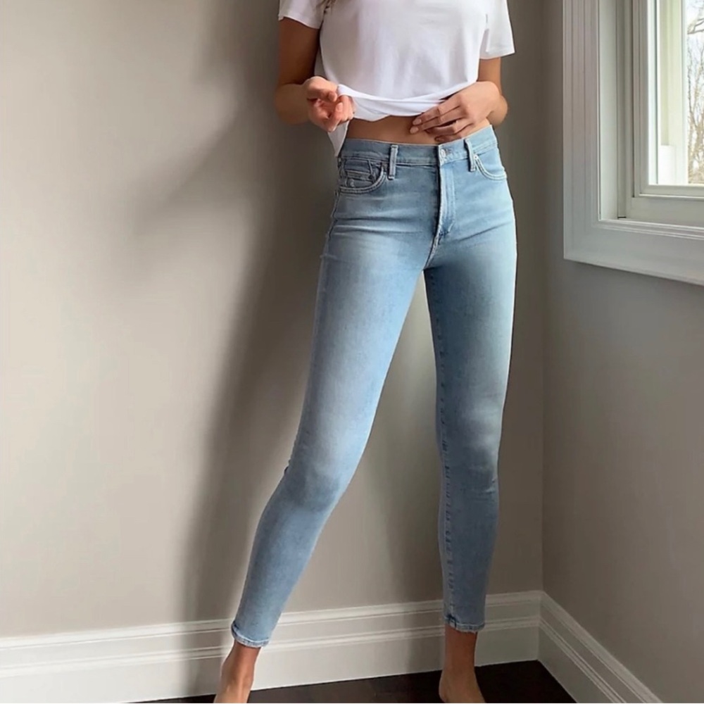 Citizens of Humanity Rocket Mid Rise Skinny Soft Fade Jeans Size 28